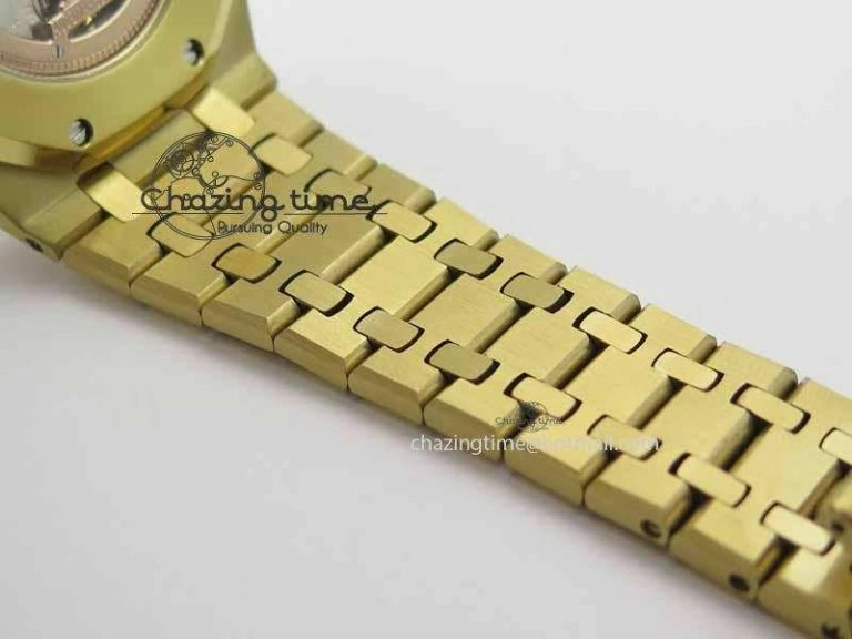 Royal Oak 39mm 15202 YG Gold Dial On YG Bracelet MIYOTA9015