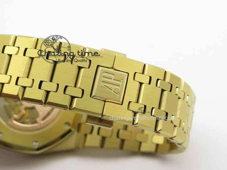 Royal Oak 39mm 15202 YG Gold Dial On YG Bracelet MIYOTA9015