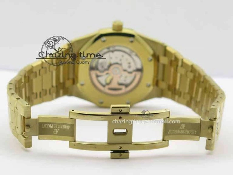 Royal Oak 39mm 15202 YG Gold Dial On YG Bracelet MIYOTA9015