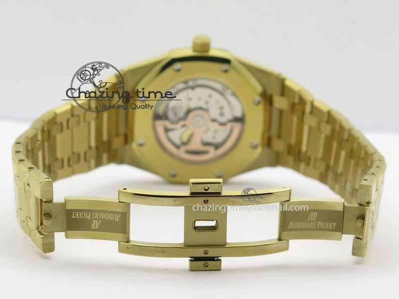 Royal Oak 39mm 15202 YG Gold Dial On YG Bracelet MIYOTA9015