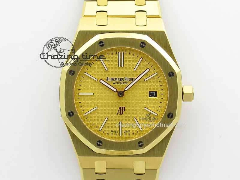 Royal Oak 39mm 15202 YG Gold Dial On YG Bracelet MIYOTA9015