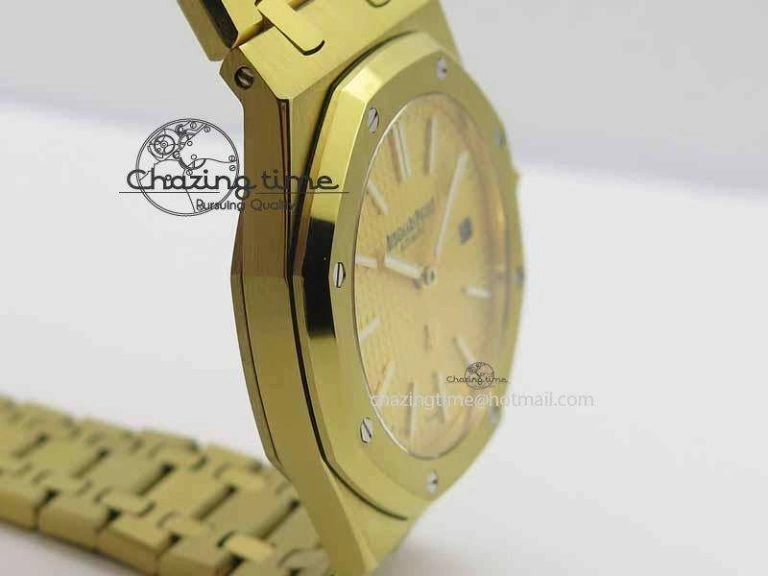 Royal Oak 39mm 15202 YG Gold Dial On YG Bracelet MIYOTA9015