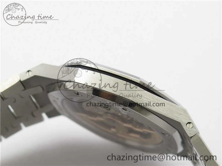 Royal Oak 39mm 15202BC SS XF 1:1 Best Edition Yellow Textured Dial on SS Bracelet A2121