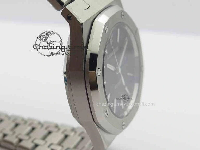 Royal Oak 39mm 15300 SS BP Maker Best Edition Black Dial On SS Bracelet A3120