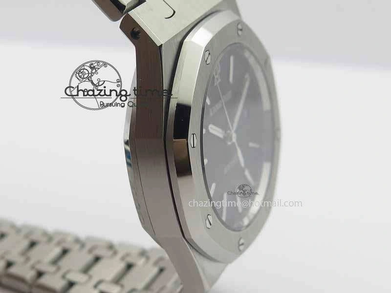 Royal Oak 39mm 15300 SS BP Maker Best Edition Black Dial On SS Bracelet A3120