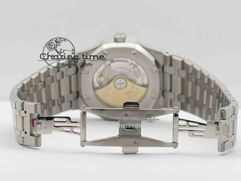 Royal Oak 39mm 15300 SS BP Maker Best Edition Black Dial On SS Bracelet A3120