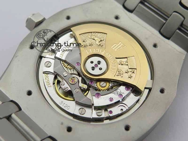 Royal Oak 39mm 15300 SS BP Maker Best Edition Blue Dial On SS Bracelet A3120