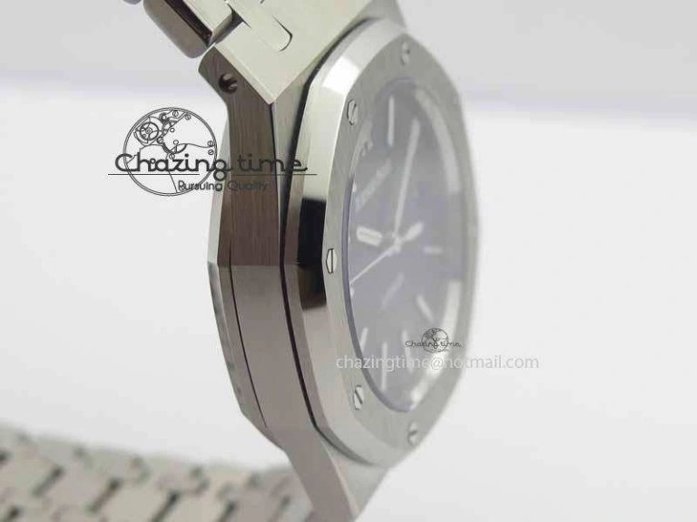 Royal Oak 39mm 15300 SS BP Maker Best Edition Blue Dial On SS Bracelet A3120