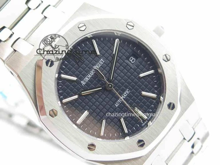 Royal Oak 39mm 15300 SS BP Maker Best Edition Blue Dial On SS Bracelet A3120