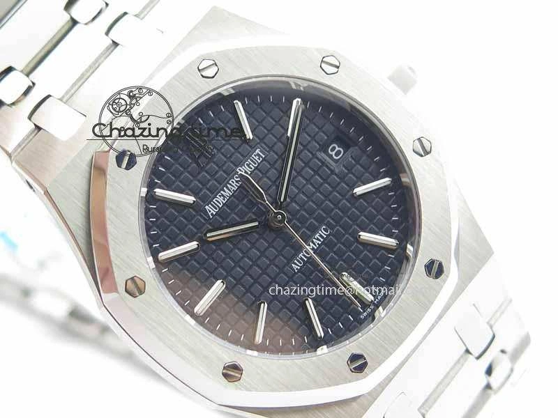 Royal Oak 39mm 15300 SS BP Maker Best Edition Blue Dial On SS Bracelet A3120