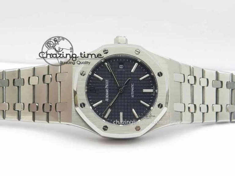 Royal Oak 39mm 15300 SS BP Maker Best Edition Blue Dial On SS Bracelet A3120
