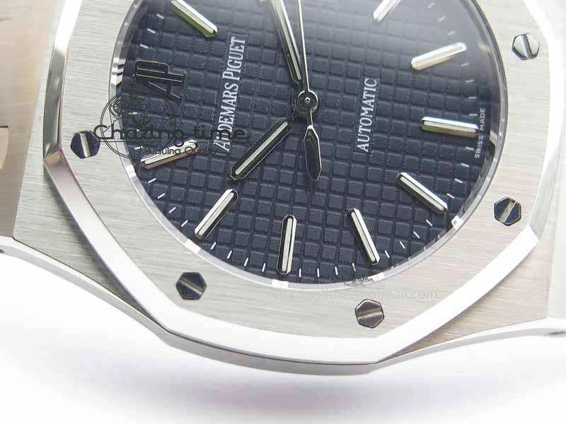 Royal Oak 39mm 15300 SS BP Maker Best Edition Blue Dial On SS Bracelet A3120
