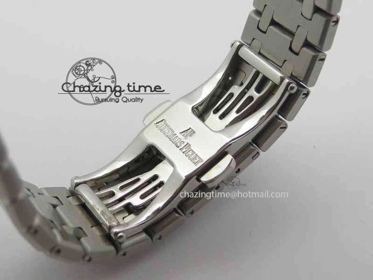 Royal Oak 39mm 15300 SS BP Maker Best Edition White Dial On SS Bracelet A3120