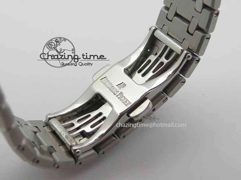Royal Oak 39mm 15300 SS BP Maker Best Edition White Dial On SS Bracelet A3120