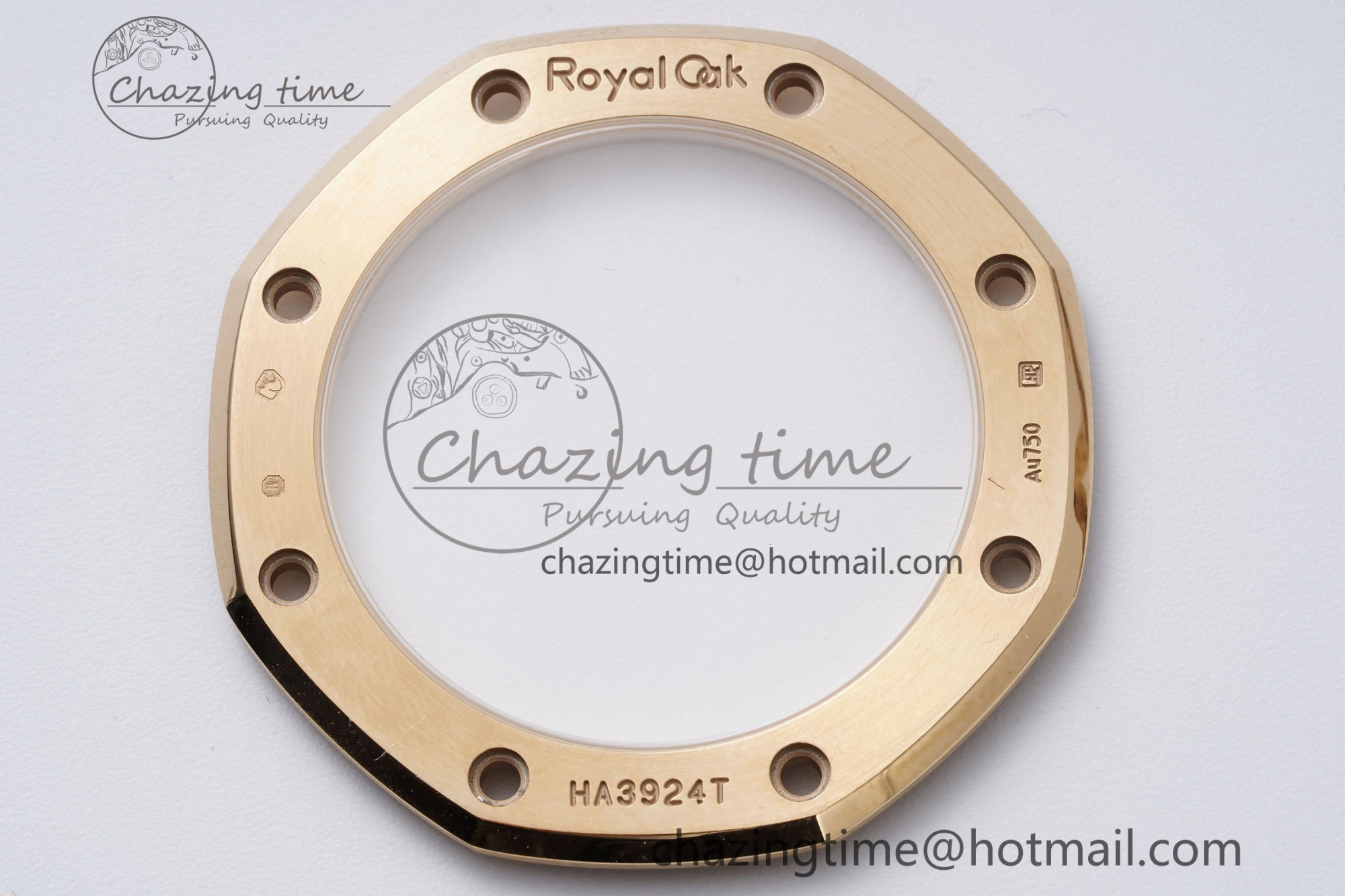 Royal Oak 39mm 16202 “50th Anniversary” RG ZF 1:1 Best Edition Gray Textured Dial on RG Bracelet A7121