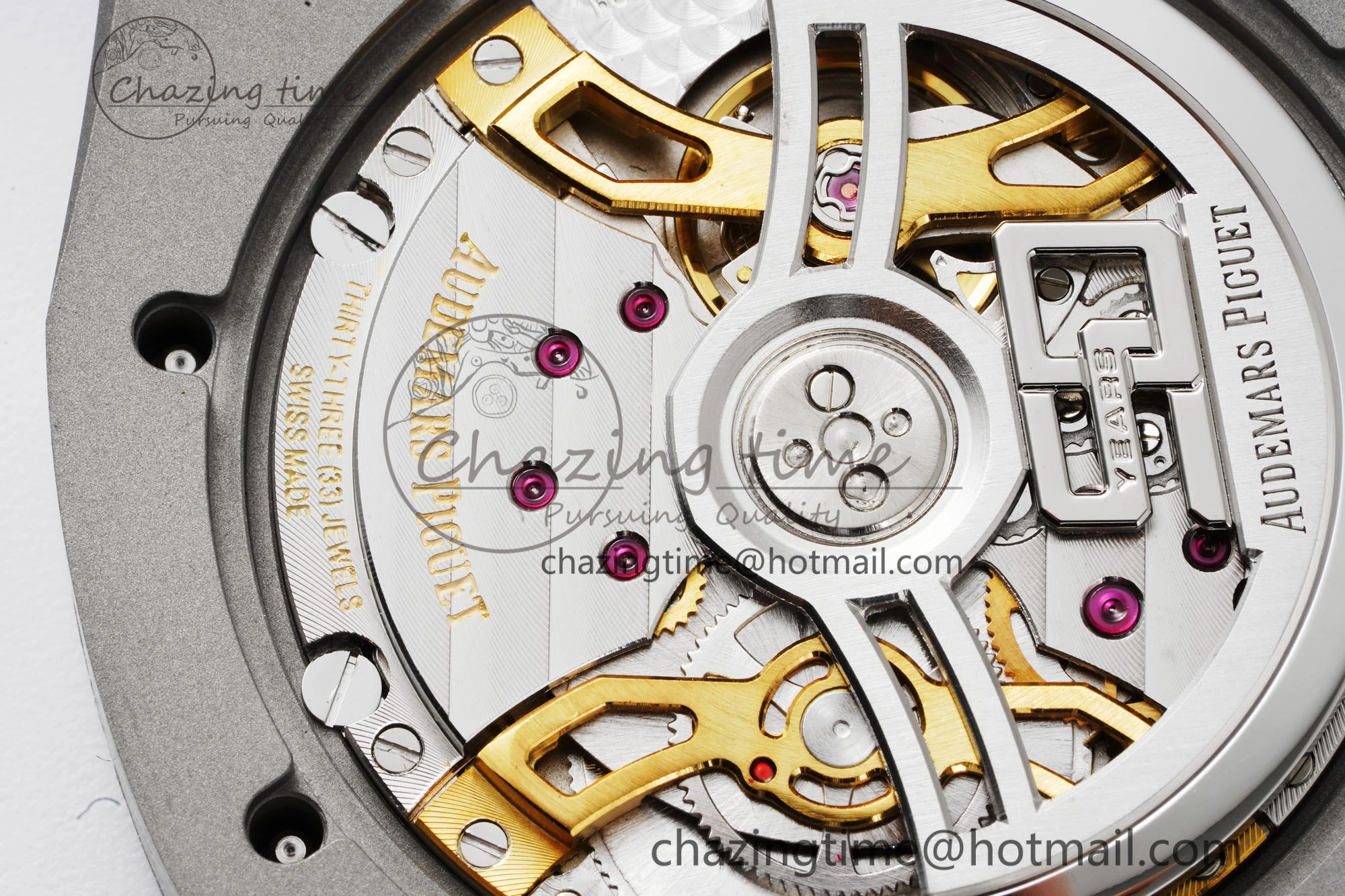 Royal Oak 39mm 16202 “50th Anniversary” SS ZF 1:1 Best Edition Blue Textured Dial on SS Bracelet A7121