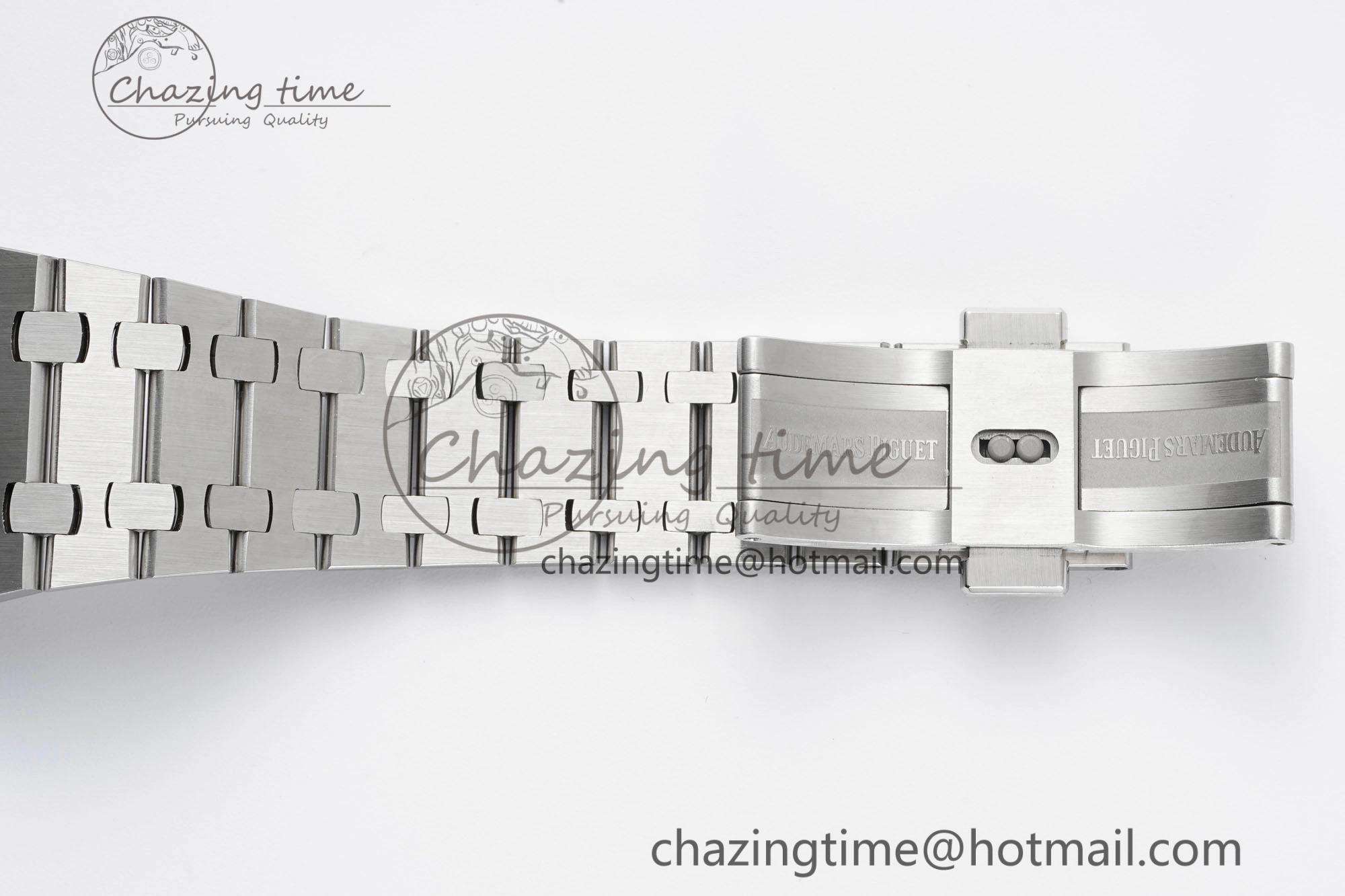 Royal Oak 39mm 16202 “50th Anniversary” SS ZF 1:1 Best Edition Blue Textured Dial on SS Bracelet A7121