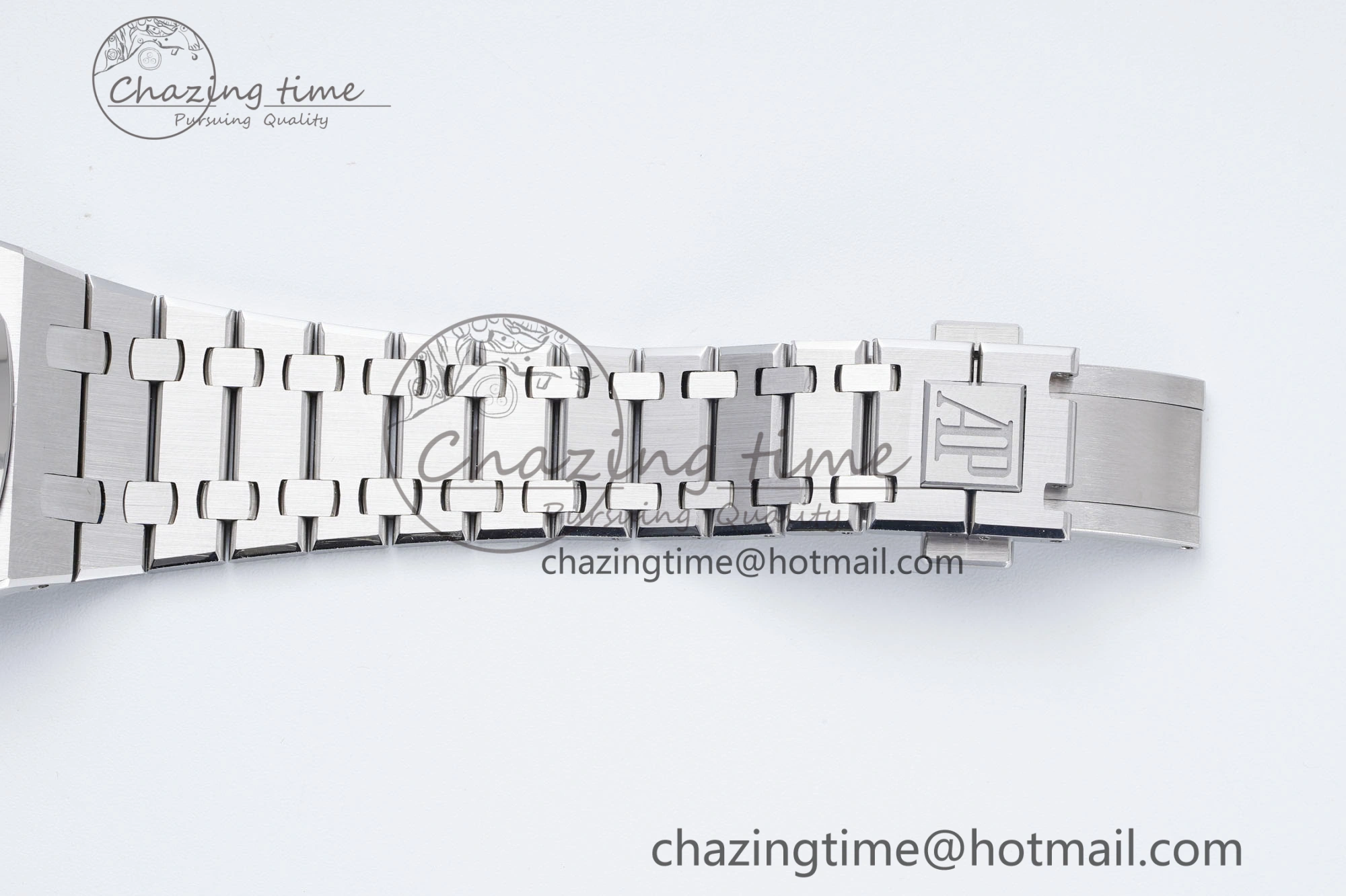 Royal Oak 39mm 16202 “50th Anniversary” SS ZF 1:1 Best Edition Blue Textured Dial on SS Bracelet A7121
