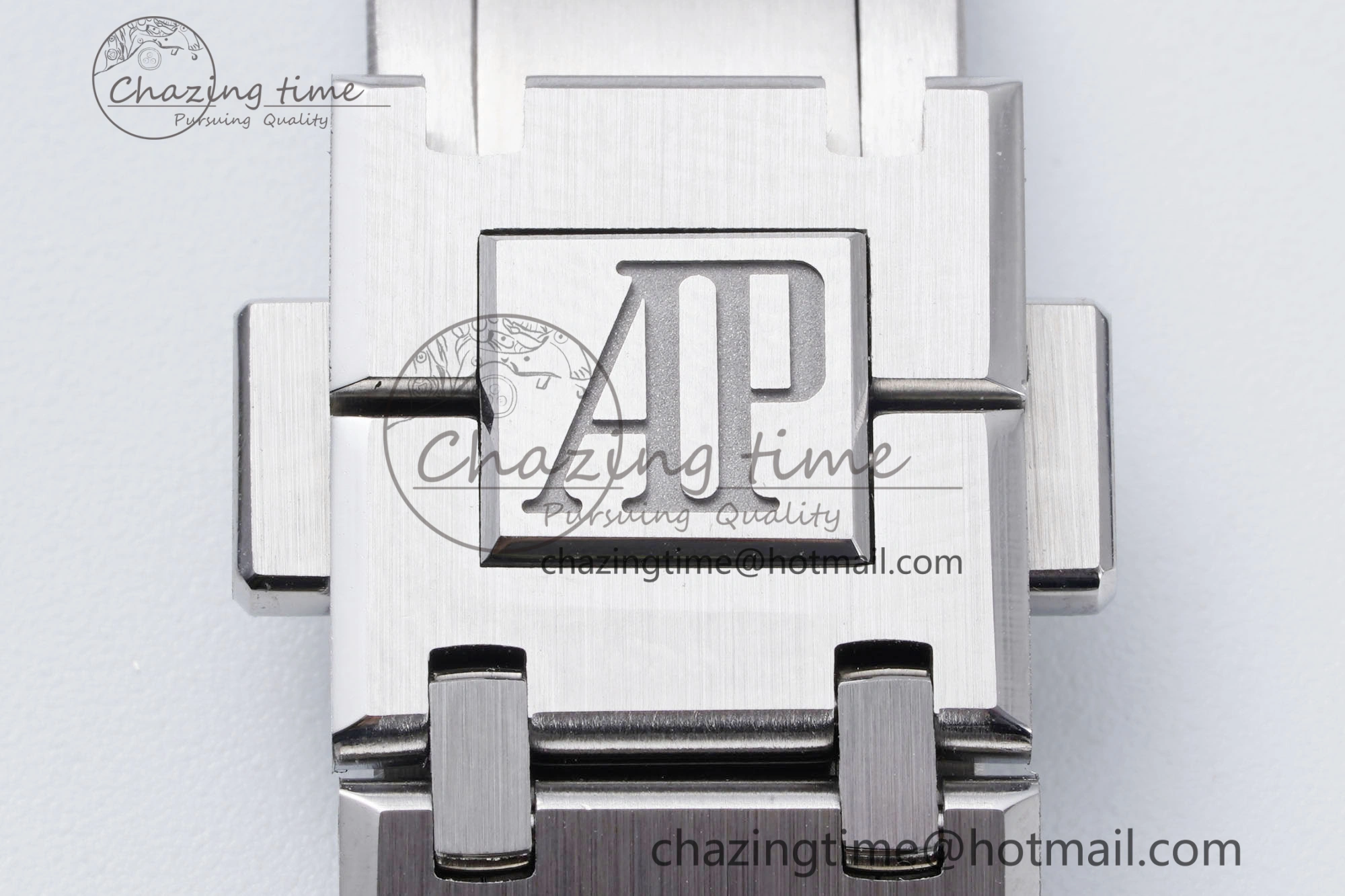 Royal Oak 39mm 16202 “50th Anniversary” SS ZF 1:1 Best Edition Blue Textured Dial on SS Bracelet A7121