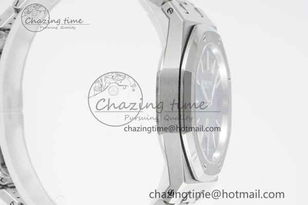 Royal Oak 39mm 16202 “50th Anniversary” SS ZF 1:1 Best Edition Green Textured Dial on SS Bracelet A7121