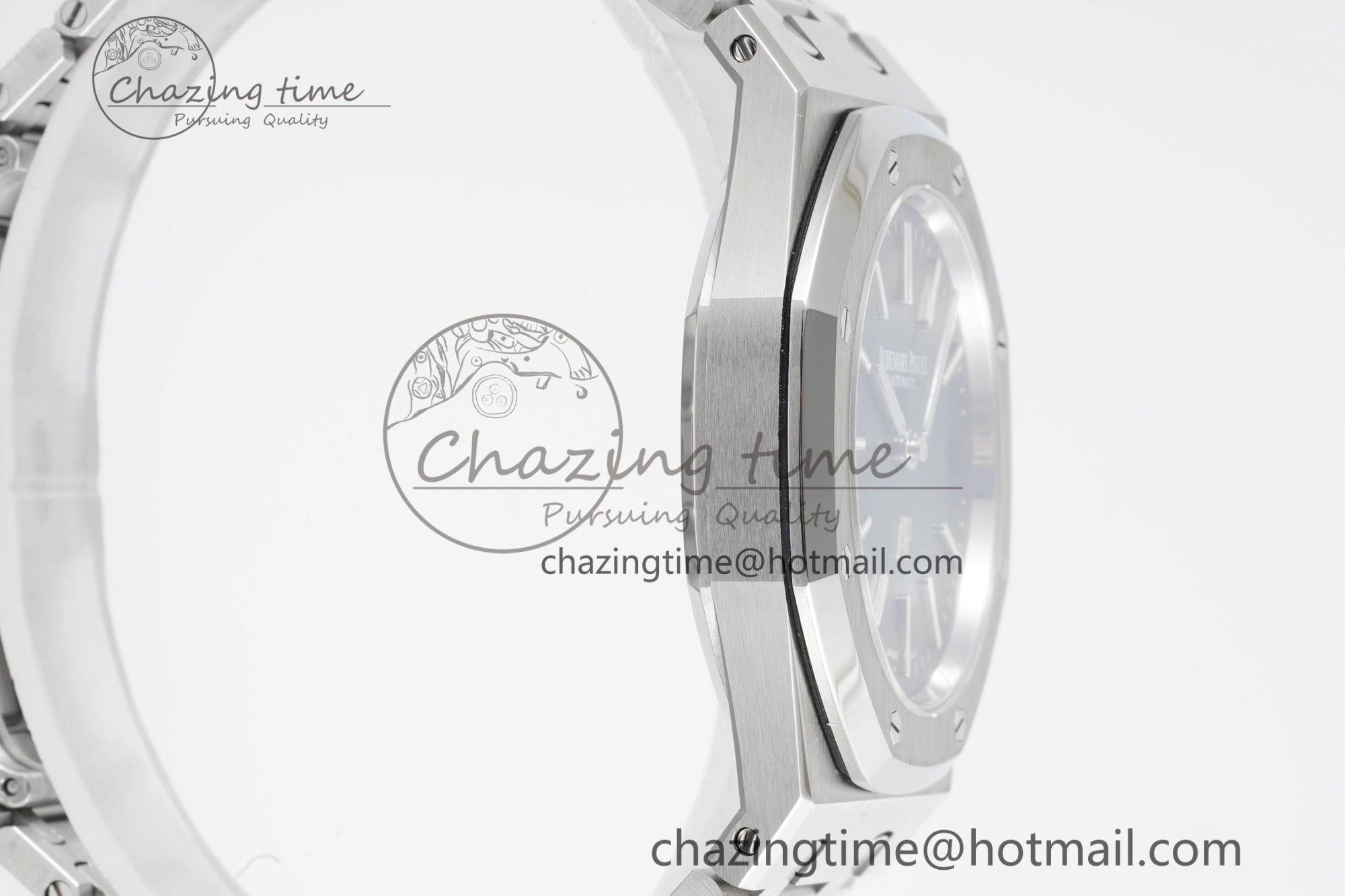 Royal Oak 39mm 16202 “50th Anniversary” SS ZF 1:1 Best Edition Green Textured Dial on SS Bracelet A7121
