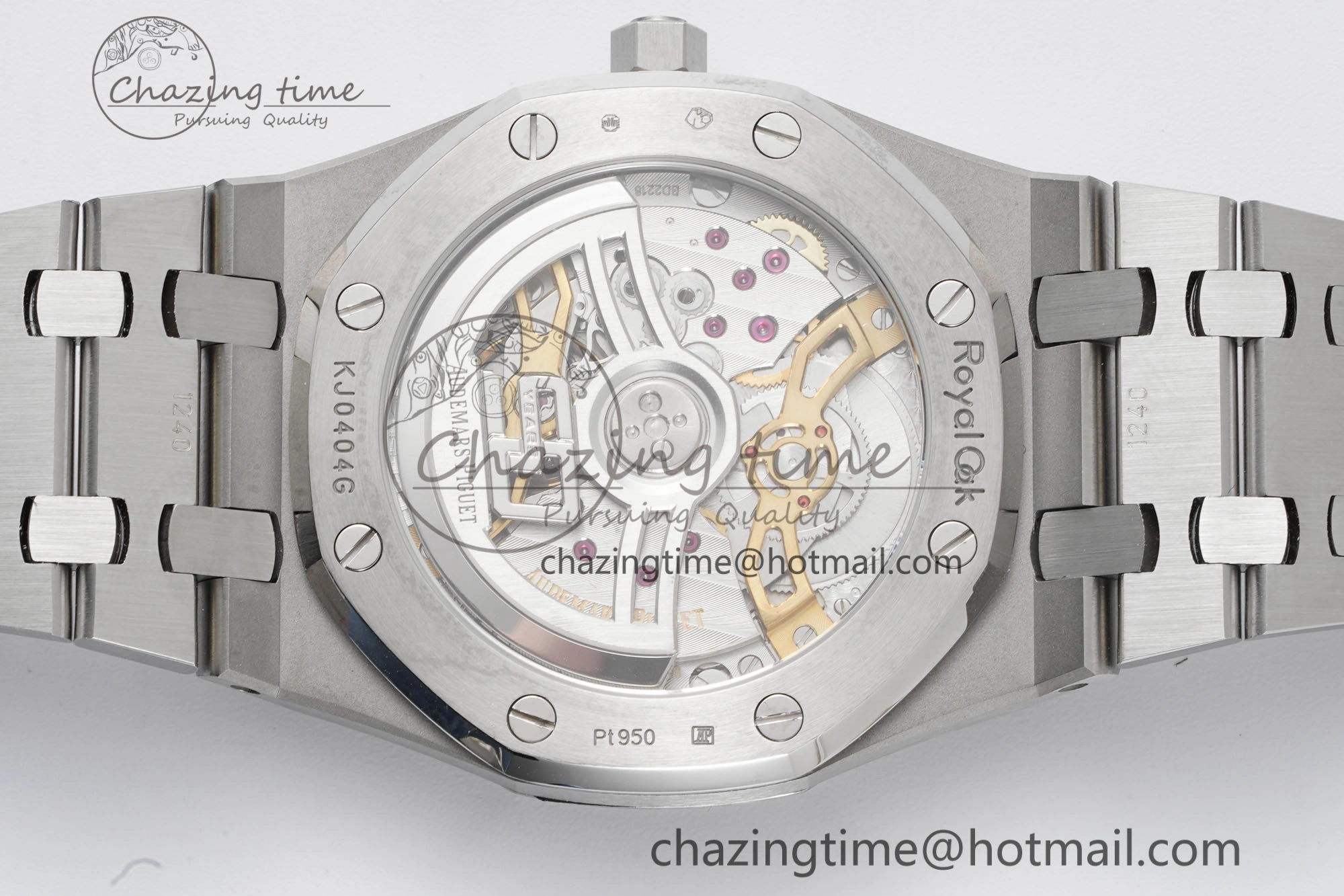 Royal Oak 39mm 16202 “50th Anniversary” SS ZF 1:1 Best Edition Green Textured Dial on SS Bracelet A7121