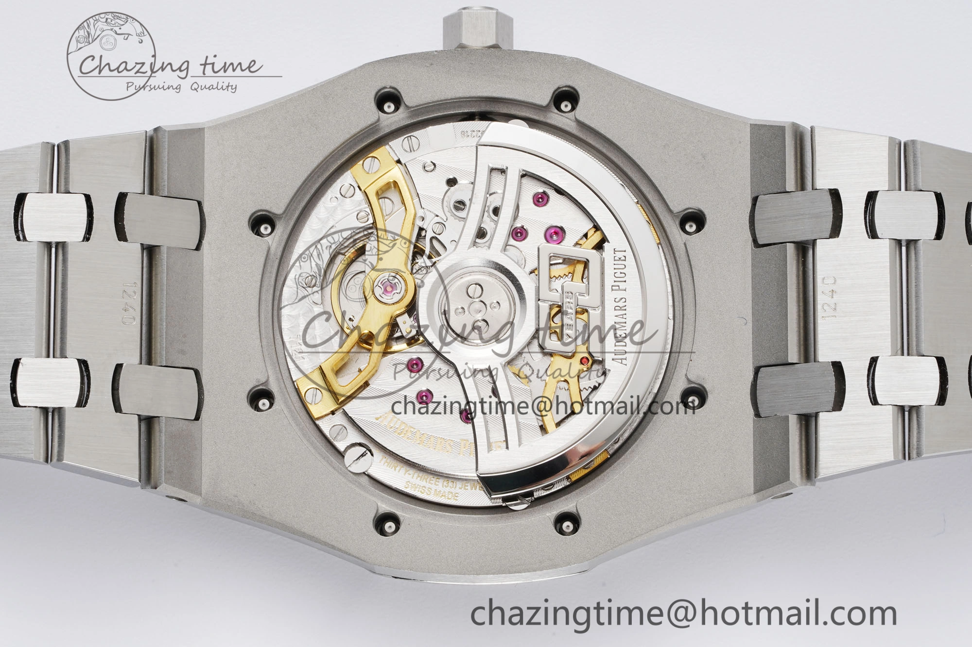 Royal Oak 39mm 16202 “50th Anniversary” SS ZF 1:1 Best Edition Green Textured Dial on SS Bracelet A7121