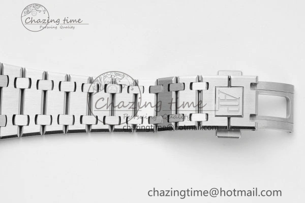 Royal Oak 39mm 16202 “50th Anniversary” SS ZF 1:1 Best Edition Green Textured Dial on SS Bracelet A7121