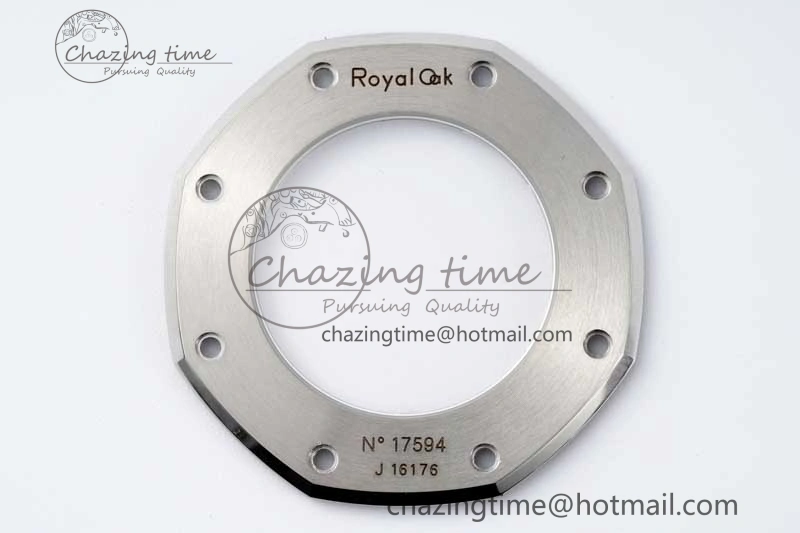 Royal Oak 41mm 1017 ALYX 9SM SS APSF Best Edition Silver Dial on SS Bracelet SA3120 Super Clone