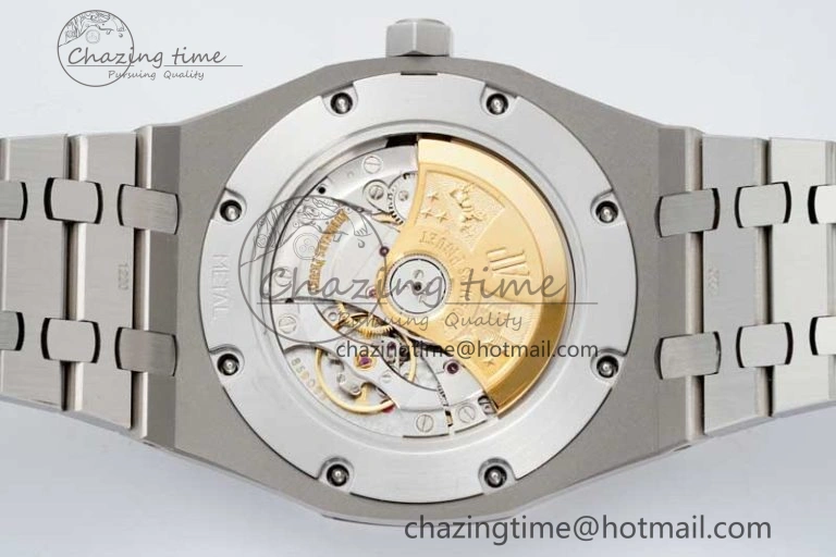 Royal Oak 41mm 1017 ALYX 9SM SS APSF Best Edition Silver Dial on SS Bracelet SA3120 Super Clone