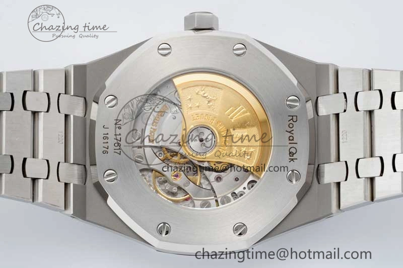 Royal Oak 41mm 1017 ALYX 9SM SS APSF Best Edition Silver Dial on SS Bracelet SA3120 Super Clone