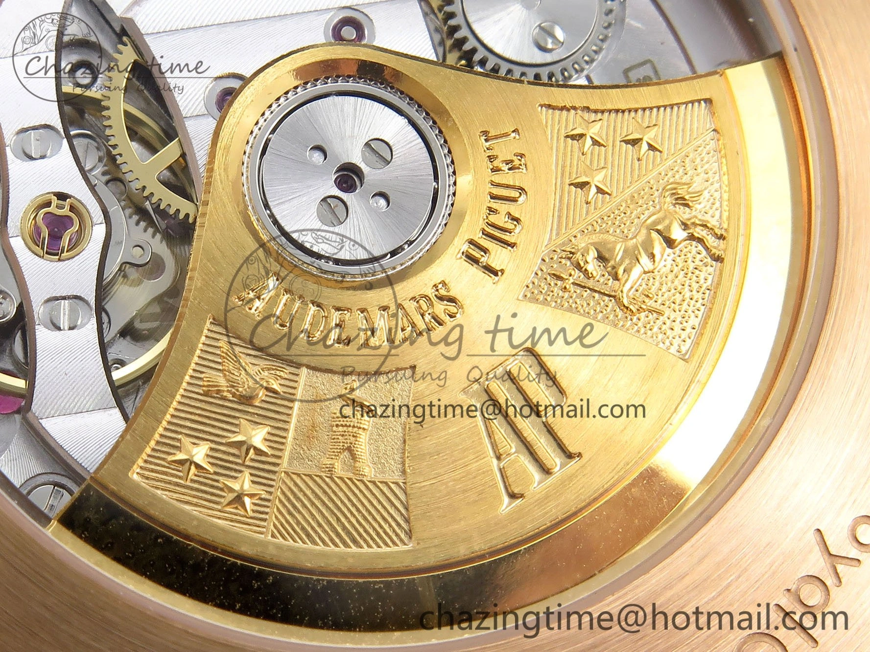 Royal Oak 41mm 15400 Frosted RG IPF 1:1 Best Edition White Textured Dial on RG Bracelet SA3120 Super Clone