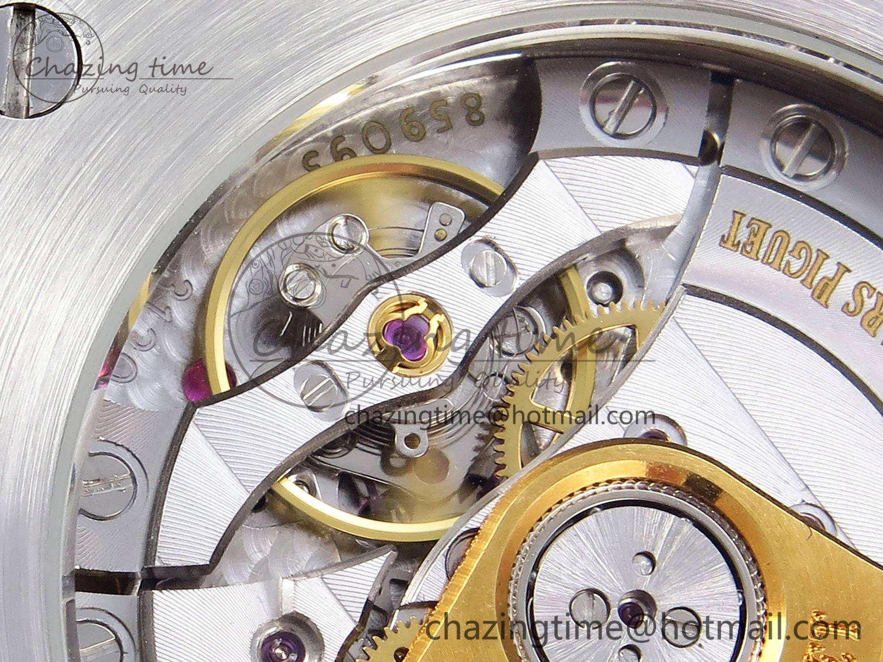 Royal Oak 41mm 15400 Frosted SS IPF 1:1 Best Edition Blue Textured Dial on SS Bracelet SA3120 Super Clone
