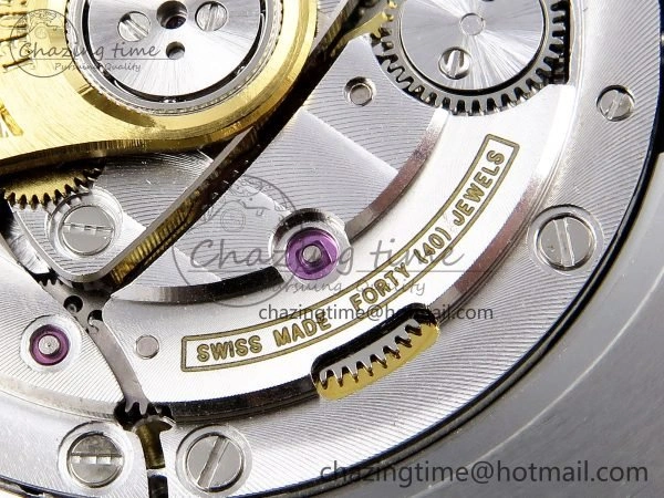 Royal Oak 41mm 15400 RG APSF 1:1 Best Edition Black Textured Dial on Black Leather Strap SA3120 Super Clone V3