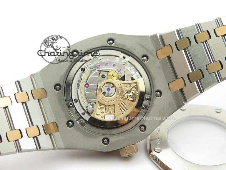Royal Oak 41mm 15400 RG Bezel JF 1:1 Best Edition Silver Dial On SS RG Bracelet A3120