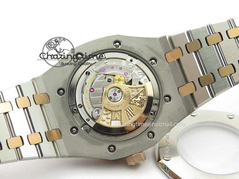 Royal Oak 41mm 15400 RG Bezel JF 1:1 Best Edition Silver Dial On SS RG Bracelet A3120
