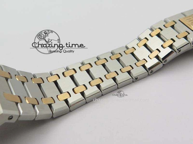 Royal Oak 41mm 15400 RG Bezel JF 1:1 Best Edition Silver Dial On SS RG Bracelet A3120