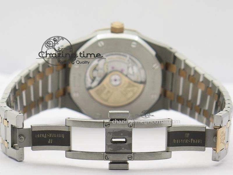 Royal Oak 41mm 15400 RG Bezel JF 1:1 Best Edition Silver Dial On SS RG Bracelet A3120