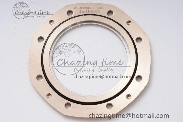 Royal Oak 41mm 15400 RG IPF 1:1 Best Edition White Textured Dial on RG Bracelet SA3120 Super Clone