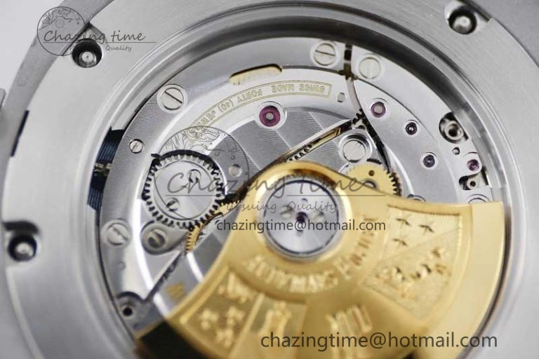 Royal Oak 41mm 15400 SS APSF 1:1 Best Edition Blue Textured Dial on SS Bracelet A3120 Super Clone