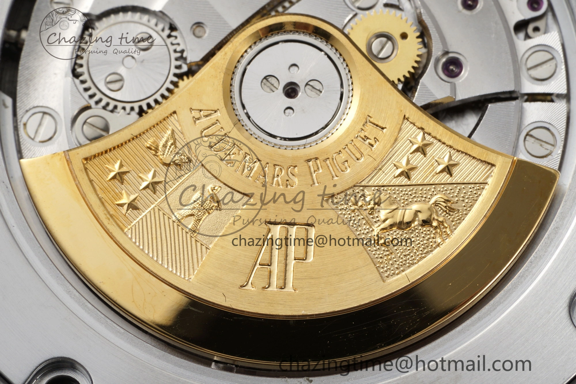 Royal Oak 41mm 15400 SS APSF 1:1 Best Edition Gray Textured Dial on SS Bracelet A3120 Super Clone V2