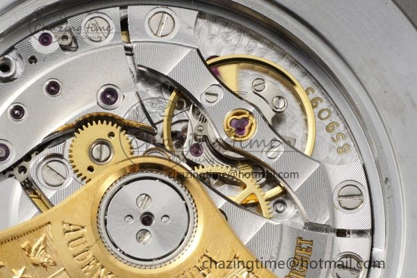 Royal Oak 41mm 15400 SS APSF 1:1 Best Edition Gray Textured Dial on SS Bracelet A3120 Super Clone V2