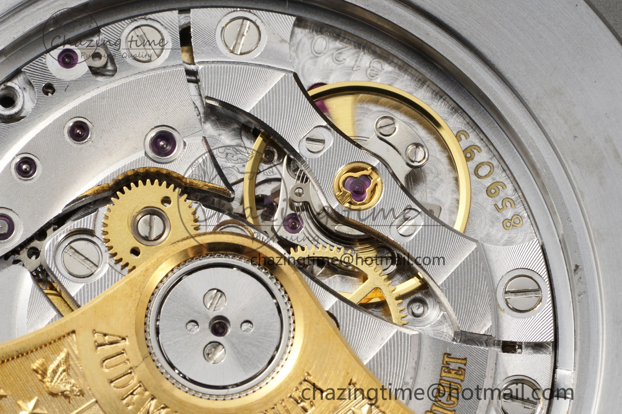 Royal Oak 41mm 15400 SS APSF 1:1 Best Edition Gray Textured Dial on SS Bracelet A3120 Super Clone V2