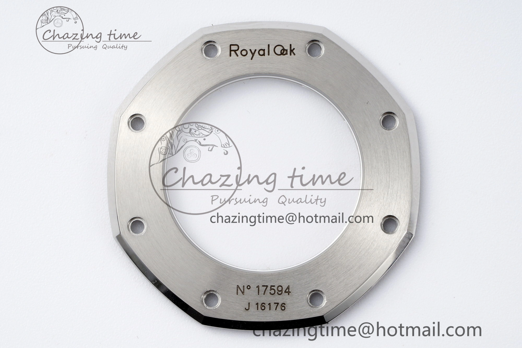 Royal Oak 41mm 15400 SS APSF 1:1 Best Edition Gray Textured Dial on SS Bracelet A3120 Super Clone V2