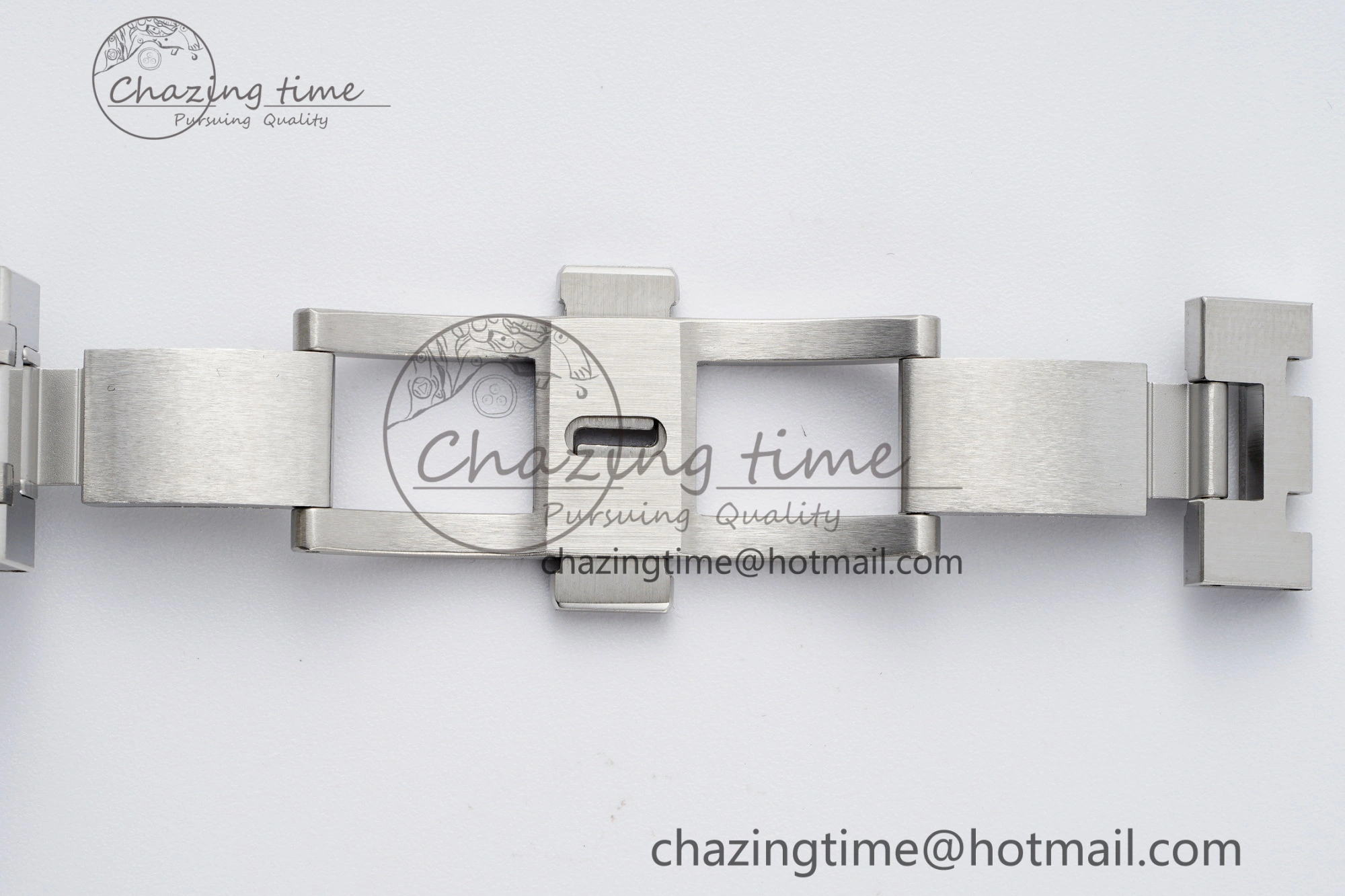 Royal Oak 41mm 15400 SS APSF 1:1 Best Edition Gray Textured Dial on SS Bracelet A3120 Super Clone V2