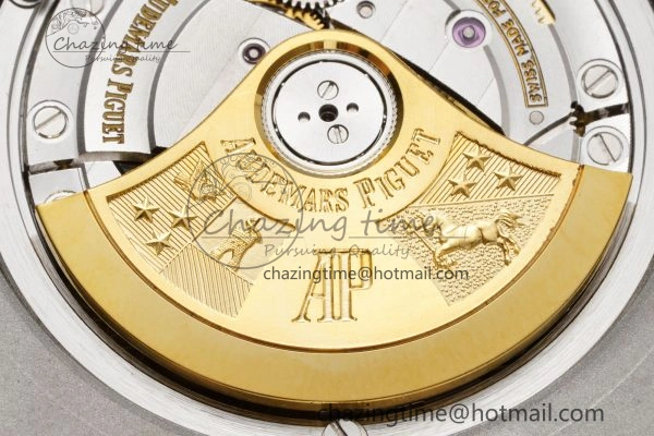Royal Oak 41mm 15400 SS IPF 1:1 Best Edition Gray Textured Dial on SS Bracelet SA3120 Super Clone