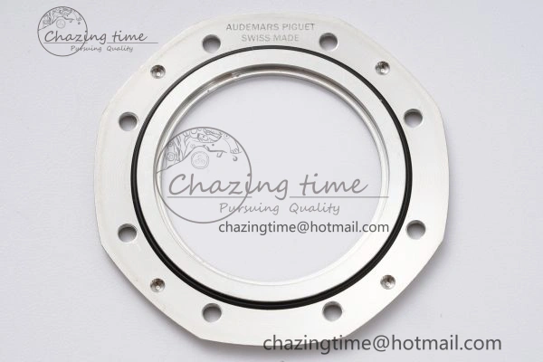 Royal Oak 41mm 15400 SS IPF 1:1 Best Edition Gray Textured Dial on SS Bracelet SA3120 Super Clone