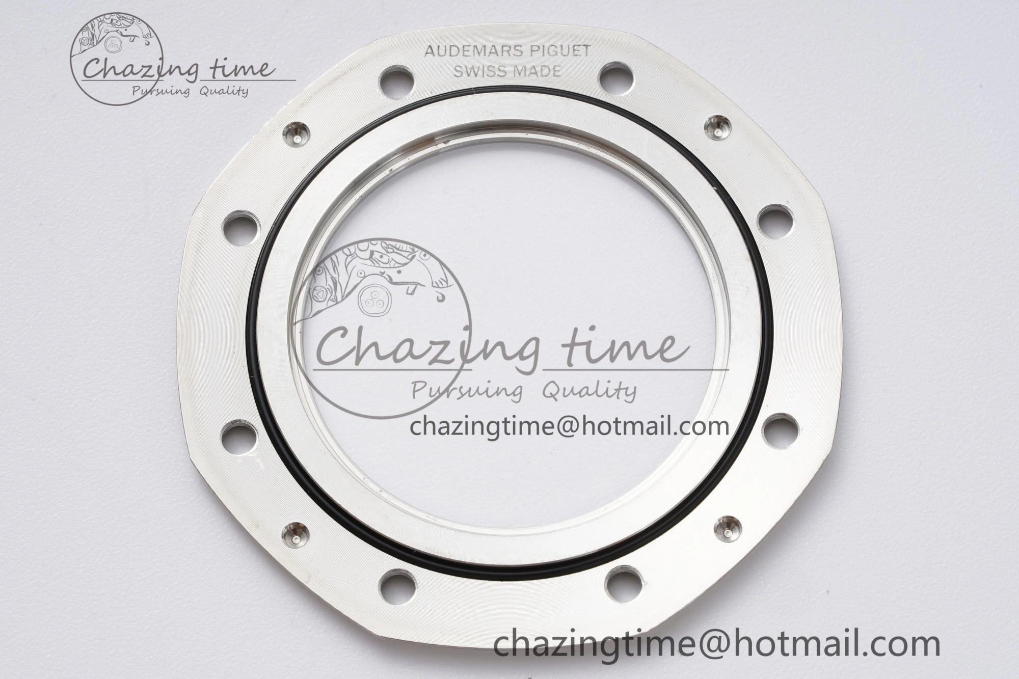 Royal Oak 41mm 15400 SS IPF 1:1 Best Edition Gray Textured Dial on SS Bracelet SA3120 Super Clone