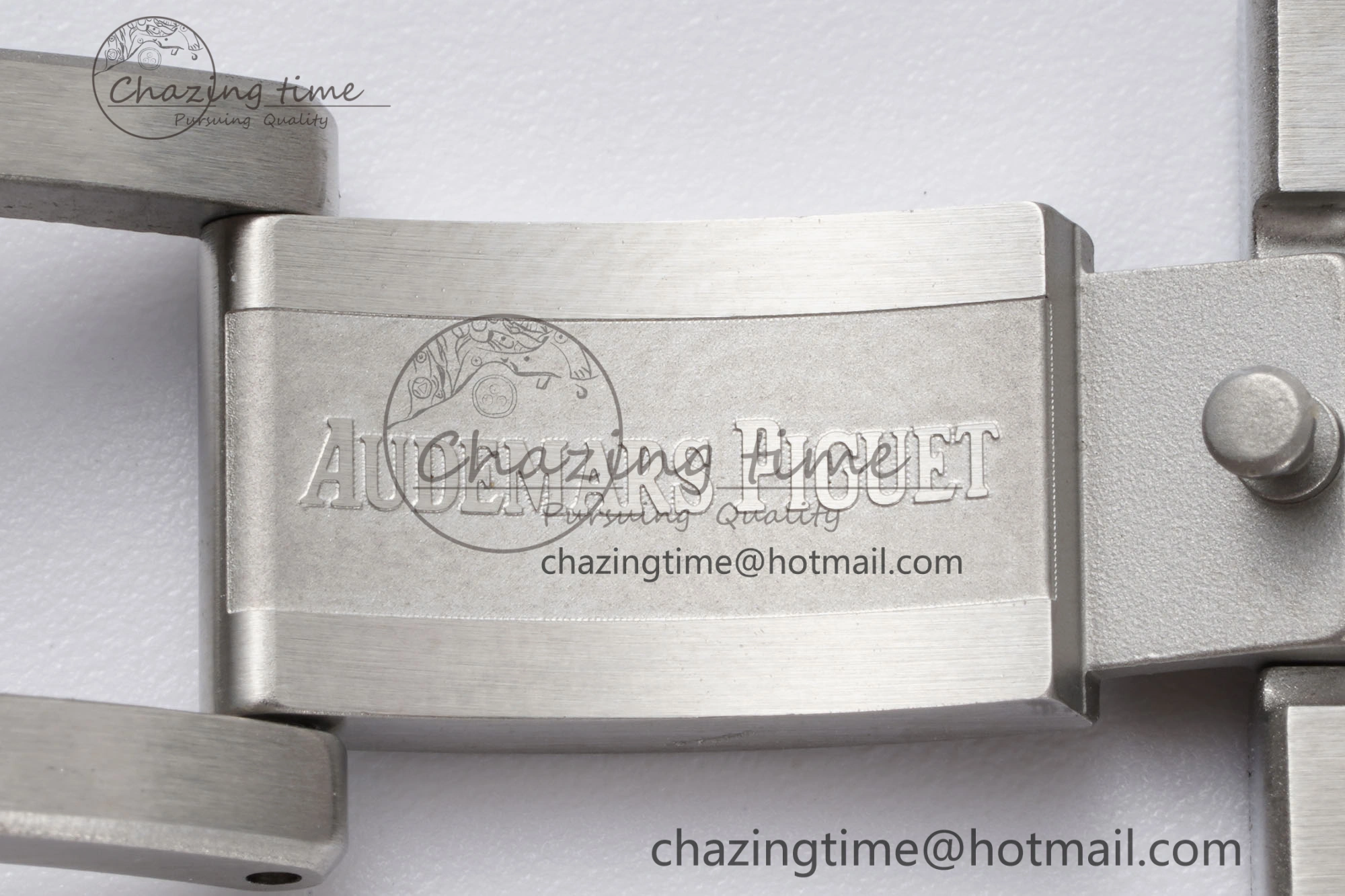 Royal Oak 41mm 15400 SS IPF 1:1 Best Edition Gray Textured Dial on SS Bracelet SA3120 Super Clone