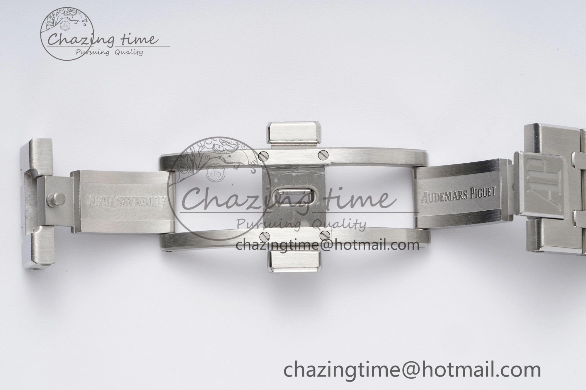 Royal Oak 41mm 15400 SS IPF 1:1 Best Edition Gray Textured Dial on SS Bracelet SA3120 Super Clone